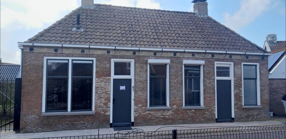 Snijvoeg Stiens, vervangen metselwerk