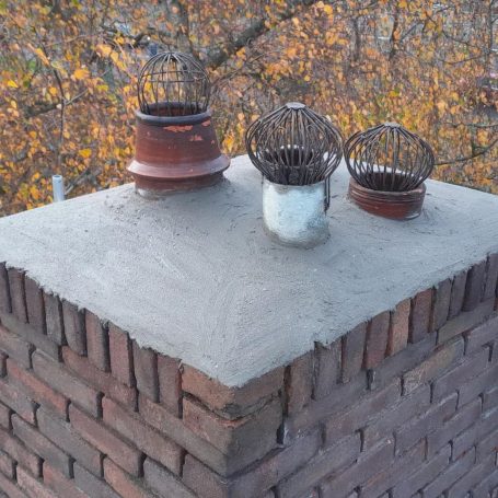 Renovatie schoorsteen Leeuwarden